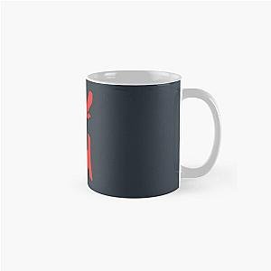 girl in red brush logo Classic Mug