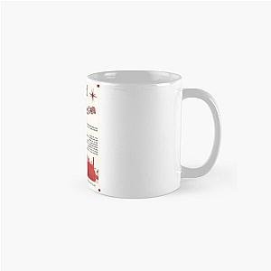 Girl In Red Retro Classic Mug