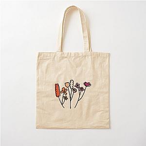 flowers for people who listen to girl in red Cotton Tote Bag