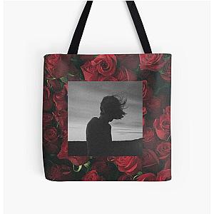 Girl in Red 4am All Over Print Tote Bag