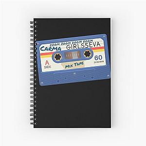 Girls5eva, Mix Tape, Carma, Zoom Zoom, Boom, Retro Cassette, Dawn, Summer, Gloria, Wickie, Ashley, Sara Bareilles, Busy Phillips, Girls5eva Shirt, Spiral Notebook