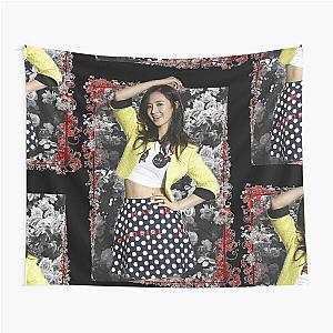 Kwon Yuri Girls Generation SNSD Yuri Korean Kpop Floral Design Tapestry