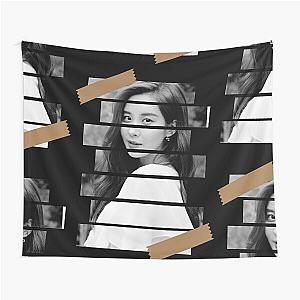 Seo Juhyun Girls Generation SNSD Seohyun Korean Kpop Monochrome Stripe Design Tapestry