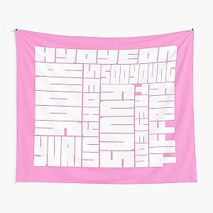 Girls' Generation Block Names Pattern Tapestry