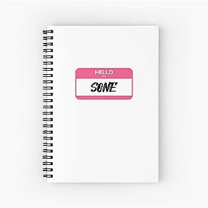 Hello I'm SONE Girls' Generation fandom Spiral Notebook