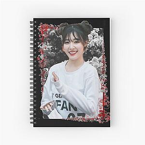 Tiffany Young Girls Generation SNSD Tiffany Korean Kpop Floral Design Spiral Notebook