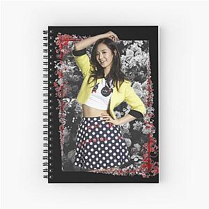 Kwon Yuri Girls Generation SNSD Yuri Korean Kpop Floral Design Spiral Notebook