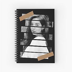 Seo Juhyun Girls Generation SNSD Seohyun Korean Kpop Monochrome Stripe Design Spiral Notebook