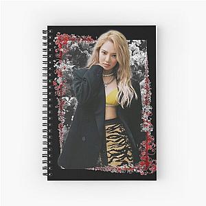 Kim Hyo yeon Girls Generation SNSD Hyoyeon Korean Kpop Floral Design Spiral Notebook