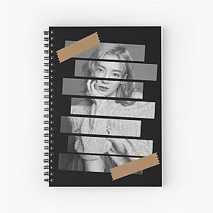 Kim Hyo yeon Girls Generation SNSD Hyoyeon Korean Kpop Monochrome Stripe Design Spiral Notebook