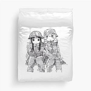 Chito and Yuuri Sitting Duvet Cover