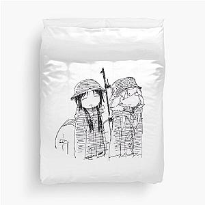 Chito and Yuuri Tired Duvet Cover