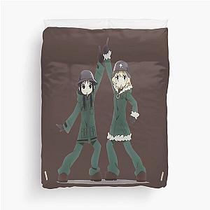 Chi and Yuu - Girls' Last Tour Duvet Cover