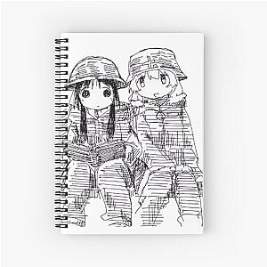 Chito and Yuuri Sitting Spiral Notebook