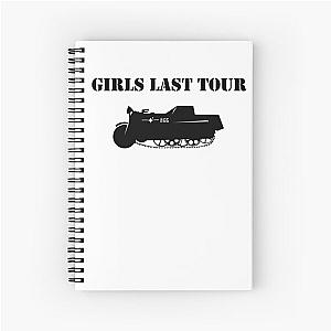 Girls last tour, Tank Spiral Notebook