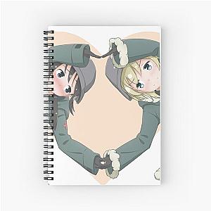 Girls' Last Tour - heart Spiral Notebook