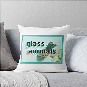 Glass Animals Pineapple Art Throw Pillow