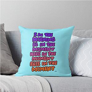 Heaven Glass Animals Lyric Art Throw Pillow