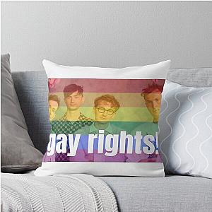 Gay rights Glass animals throw pillow