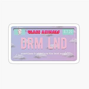 Glass Animals License Sticker