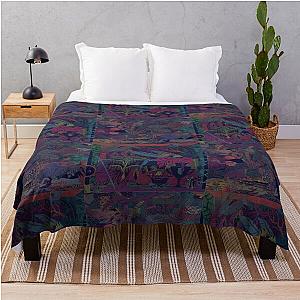 Glass Animals Throw Blanket