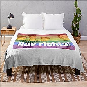 Gay rights Glass Animal Throw Blanket