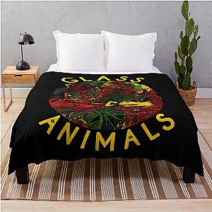 Glass Animals Fitted Throw Blanket