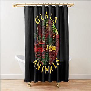 Glass Animals Fitted Shower Curtain