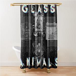 Glass Animals 4 Album Cover Design Shower Curtain