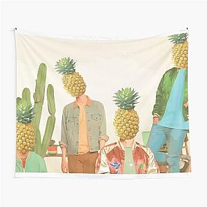 Glass Animals Pineapple Head Tapestry