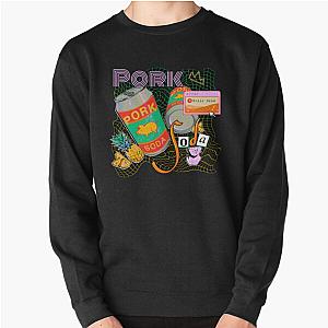 Pork Soda Glass Animal Pullover Sweatshirt