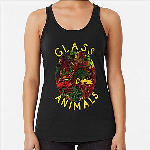 Glass Animals Fitted Racerback Tank Top
