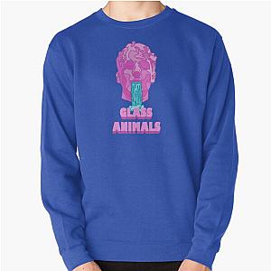 Glass Animals Soda Waterfalls Head and Logo Pullover Sweatshirt