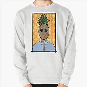 Pineapple Head Glass Animals Pullover Sweatshirt