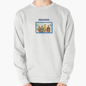 Blue glass animals sweatshirt