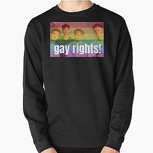 gay rights glass animal pullover sweatshirt