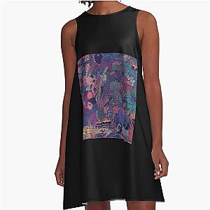 GLASS ANIMAL ZABA Classic A-Line Dress