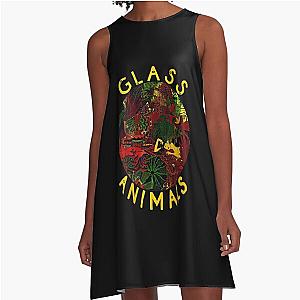 Glass Animals Fitted A-Line Dress