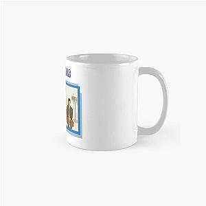 Blue glass animals design classic mug