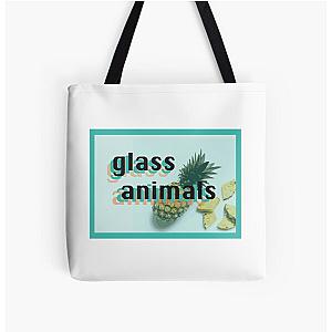 Glass Animals Pineapple Art All Over Print Tote Bag