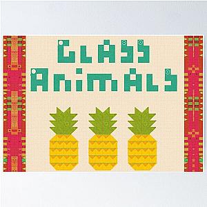 Glass Animals pineapple poster