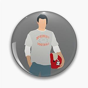 Glee Pins - Finn Hudson cory monteith Glee the quarterback outline Pin RB2403