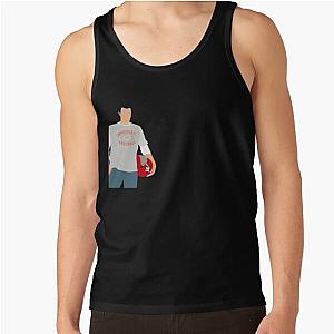 Glee Tank Tops - Finn Hudson cory monteith Glee the quarterback outline Tank Top RB2403