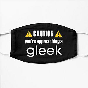 Glee Face Masks - Caution you're approaching a Gleek (Black) Flat Mask RB2403