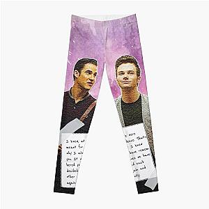 Glee Leggings - Glee Klaine Watercolour Leggings RB2403