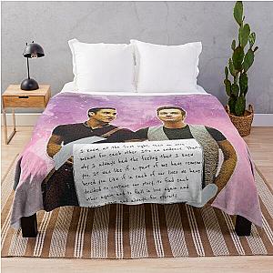 Glee Blanket - Glee Klaine Watercolour Throw Blanket RB2403