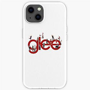 Glee Cases - Glee logo with the cast iPhone Soft Case RB2403