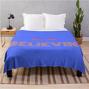 Glee Blanket - Don't Stop Believin' blue Glee Throw Blanket RB2403