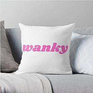 Glee Pillows - Santana Lopez Wanky Glee Quote | Funny Glee Quote | Glee Meme Throw Pillow RB2403