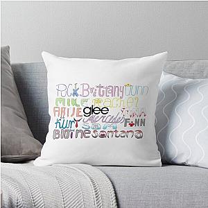 Glee Pillows - Glee Originals Name Art Throw Pillow RB2403